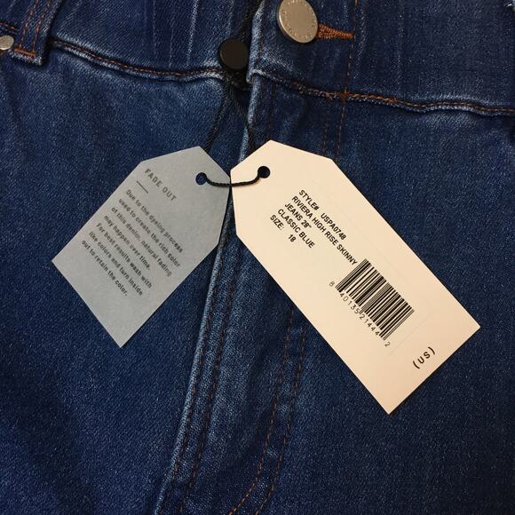 NWT Universal Standard Women Size 18 USPA0748 Riviera High Rise Skinny Jean 28" - Picture 4 of 7